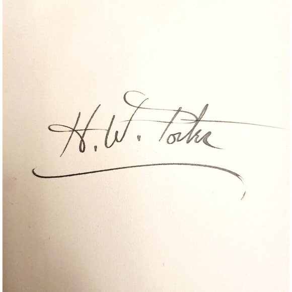 Oliver Wendell Holmes Works 1895 Signed By Horace Porter Military Victorian E45 - Picture 3 of 6